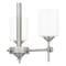 Quoizel Aria 3-Light Antique Polished Nickel Semi-Flush Mount ARI1717AP - alternate 5